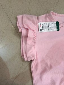 Pretty Pink Ruffled Top