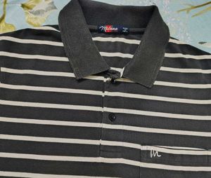 Men's Striped Polo T-Shirt
