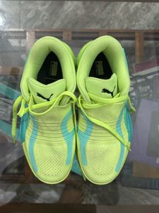 Puma Lime Green Basketball Shoes