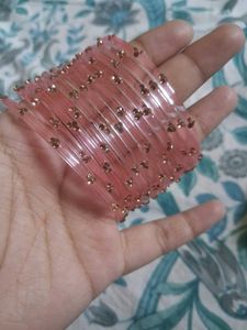 Set of 5 Glass Bangles