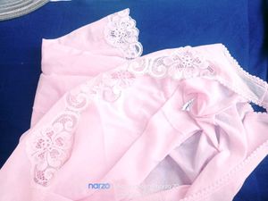 Pink Lace Trimmed Slip Dress