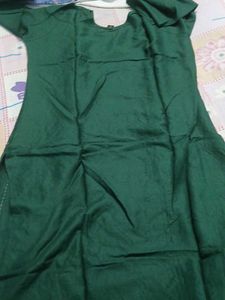 Elegant Green Sequined Kurta Set