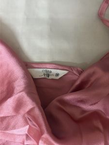 Satin Cowl Neck Cami Top