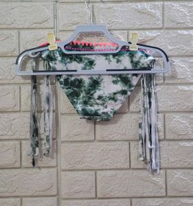 Time &amp; Tru Sea Turtle Tie-Dye Bikini Bottoms