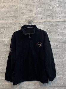 RG Racing Imported Black Fleece Half-Zip Pullover