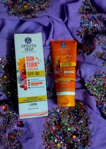 Ayouthveda Sun Turn+ Cream SPF 50