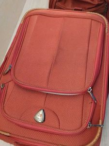 Red Travel Suitcase