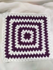 Crochet Square - Handmade Decor