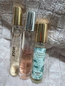 Set of 3 Perfume Bottles