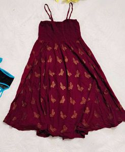 Very Cute And Beautiful Cotton Dress