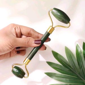 Jade Facial Roller & Gua Sha Set