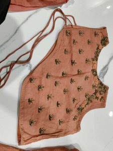 Embellished Peach kurti