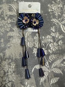 Dangle Blue Earrings