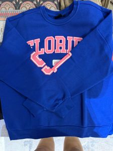 ONLY Blue Florida Miami Sweatshirt
