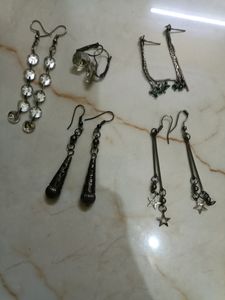 Beautiful Earing Set (pair Of 6)