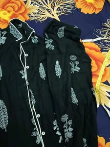 Combo Pant And Shirt Night Suit