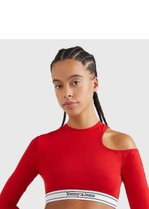 Tommy Jeans Cutout Long Sleeve Top