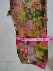 Beautiful Floral Print Lehenga Choli Set