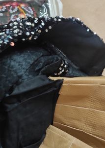Heavy Discount Black Sequin Work Lhnga Choli