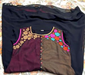 Embroidered Kurta Set
