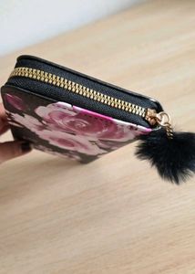 🆕Floral Zip-Around Wallet