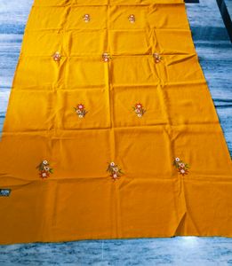 Pure Wool Stol For Women Embroidery Work On  No Da
