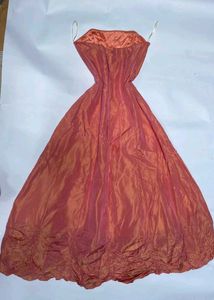 Elegant Strapless Gown