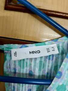 Backless Mango Flared Dress