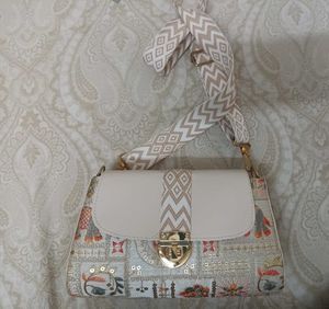 Boho Embroidered Crossbody Bag