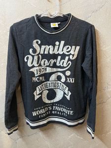 Smiley World Graphic Sweatshirt