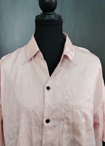 Men's Pink Short Sleeve Shirt