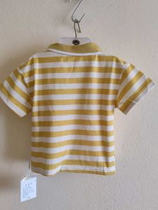 Cute Striped Polo T-Shirt for Kids
