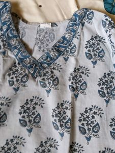 Designer Block Print Kurta