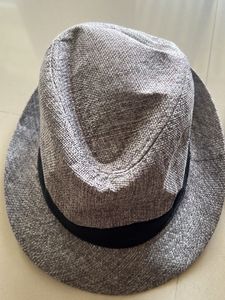 Gray Fedora Hat
