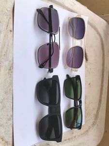 Set of 4 Clip-On Sunglasses