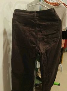 brand new(H&amp;M)Brown Wide Leg Jeans