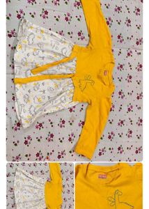 Cute Baby Girl Dinosaur Dress