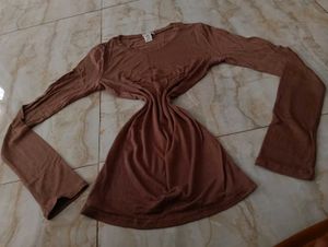 🎀BUY '1' GET '1' FREE Brown Long Sleeve Top