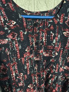 Abstract Print Top