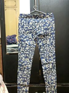 H&amp;M brand New Floral Jeans