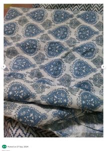 blue kurta set