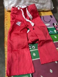 Cute Red Bell Bottom Outfit