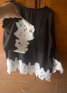 Sophisticated Evergreen Black top