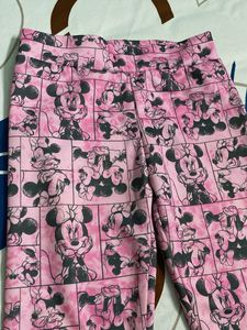 Pink Minnie Mouse Leggings