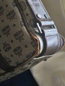 MCM briefcase/laptop bag with sling