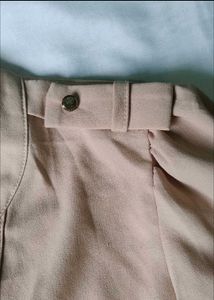 Stylish Beige Button-Up Top