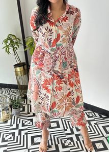 Multi Print Leaf cotton Cord set