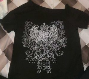 Savana Black Graphic Tee