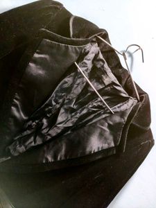 Velvet Bow Cute Blazer Women