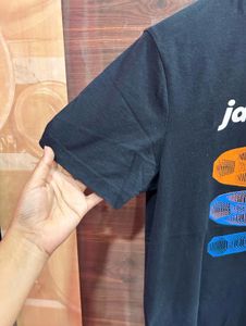 Jack &amp; Jones Black Graphic T-Shirt
